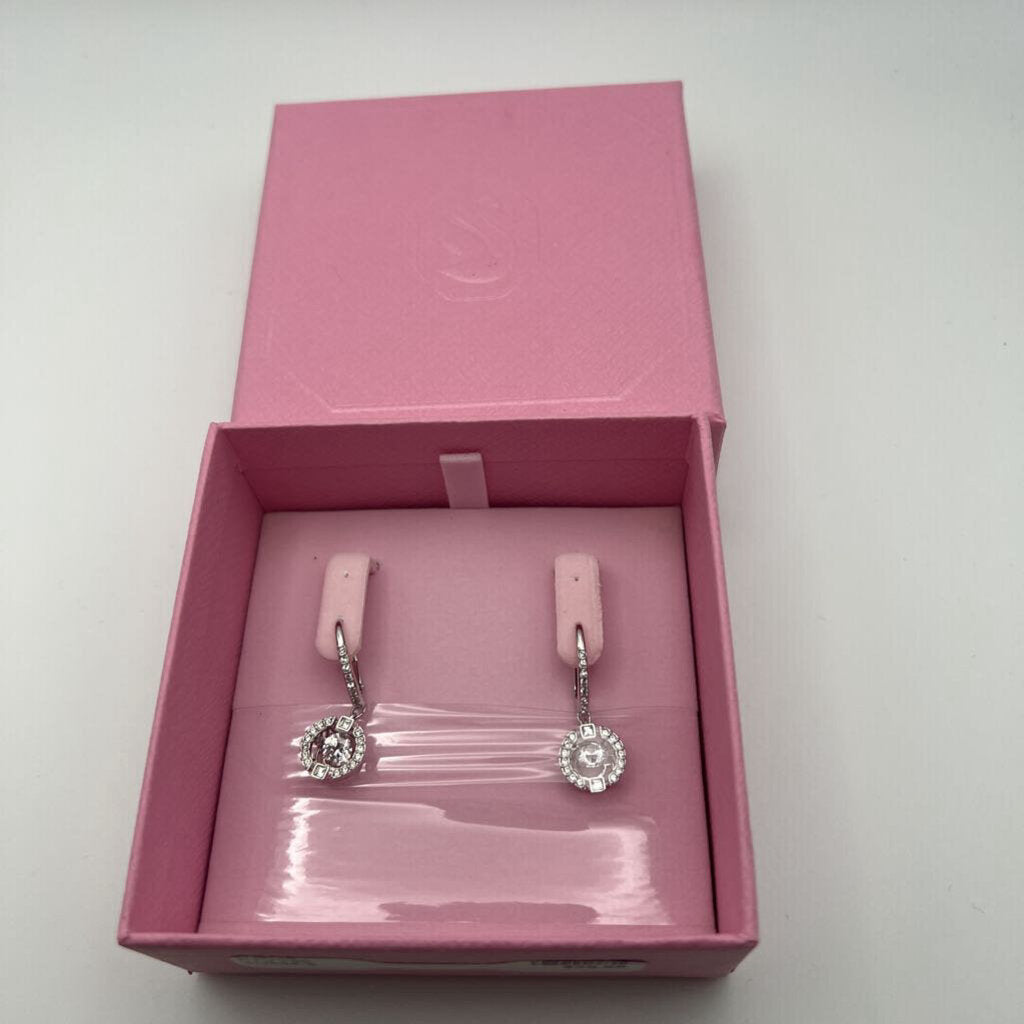 Swarovski Silver/ Rhinestone Earrings
