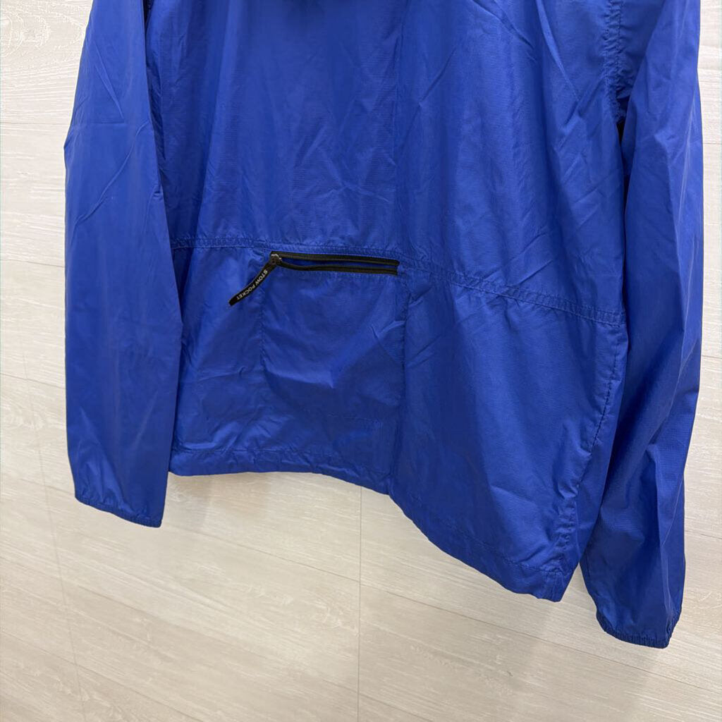 The North Face Blue Lightweight Zip Up Hooded Jacket Medium