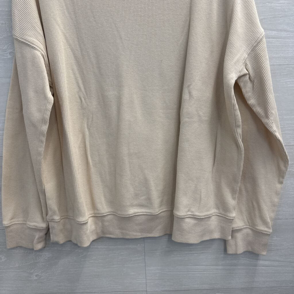 Feeling Festive Cream/ Multi Sweater Weather Long Sleeve Top XXL