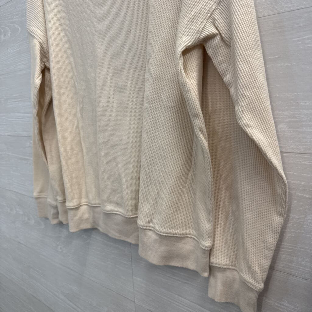 Feeling Festive Cream/ Multi Sweater Weather Long Sleeve Top XXL