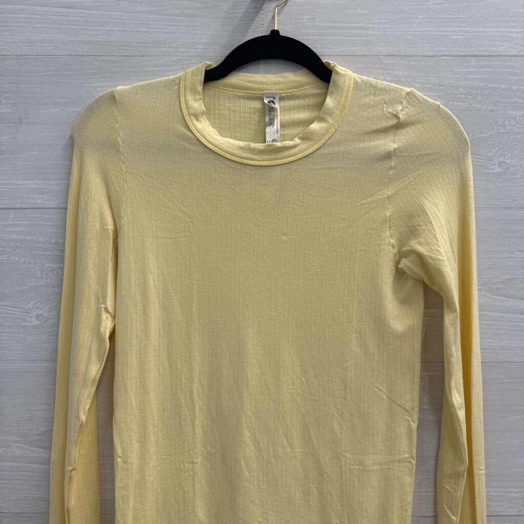 Intimately Free People Yellow Long Sleeve Top XS/S