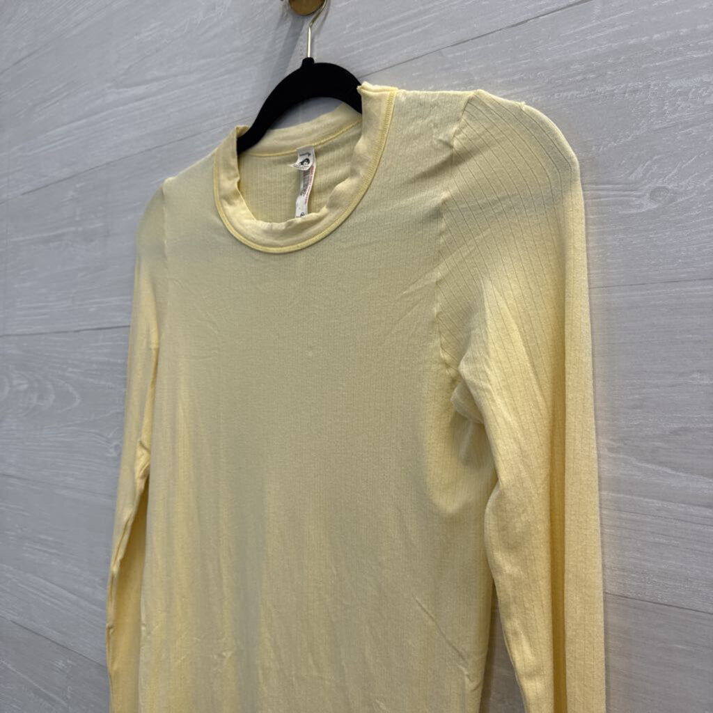 Intimately Free People Yellow Long Sleeve Top XS/S