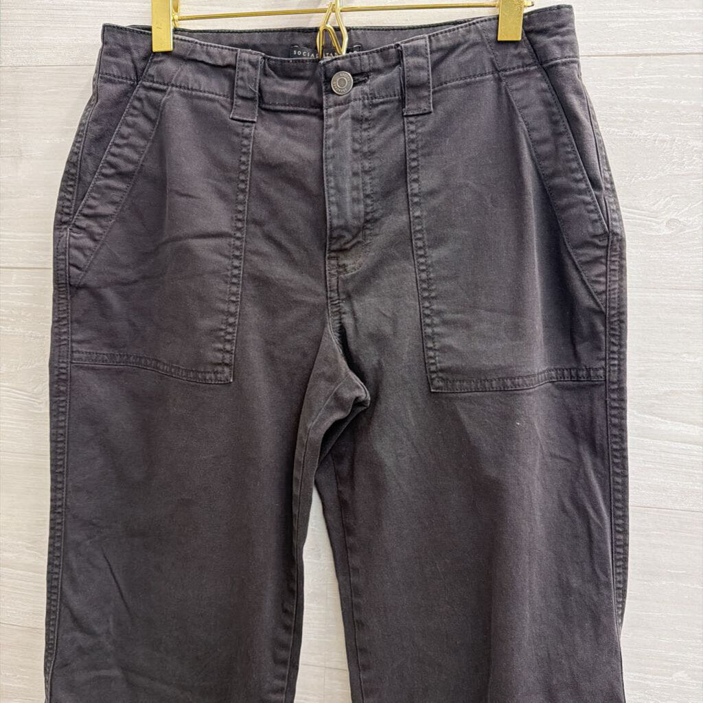 Social Standard Black Wide Leg Pants 4