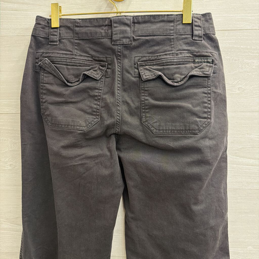 Social Standard Black Wide Leg Pants 4