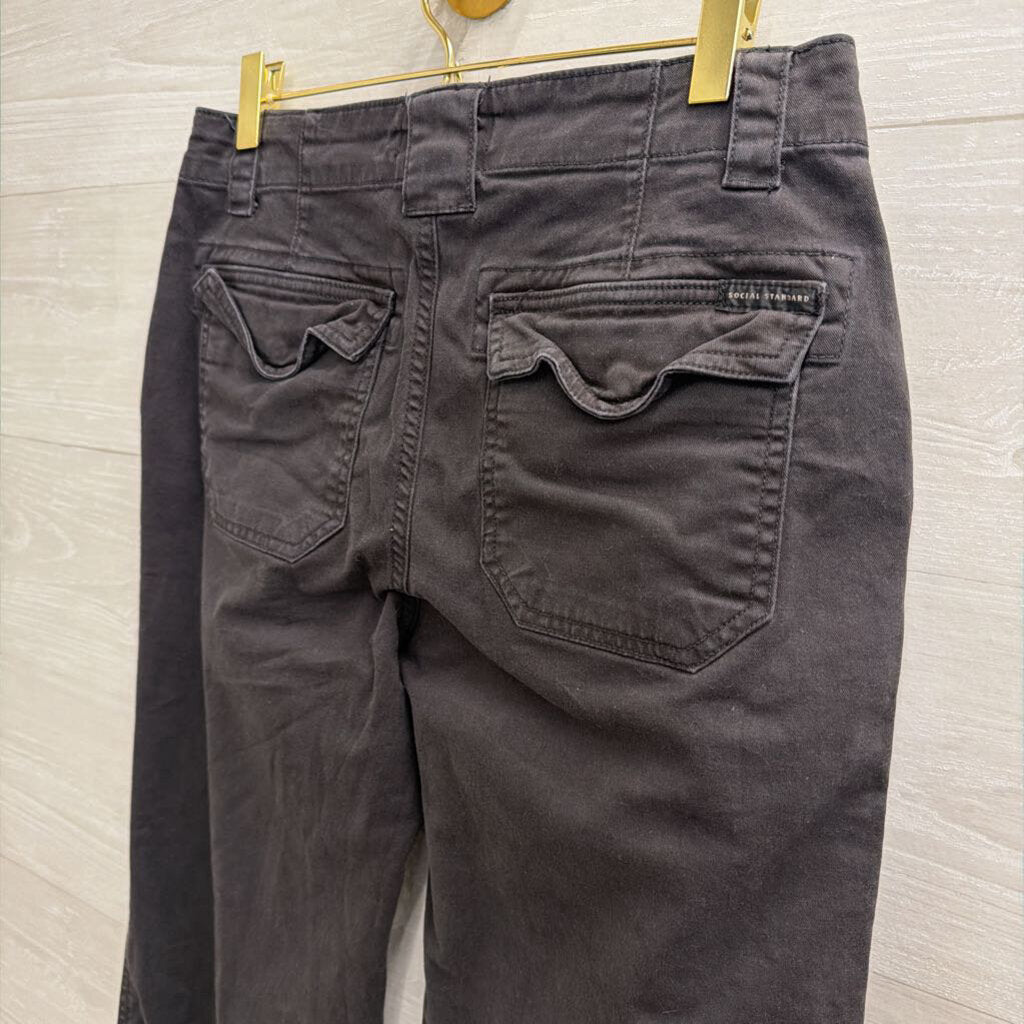 Social Standard Black Wide Leg Pants 4