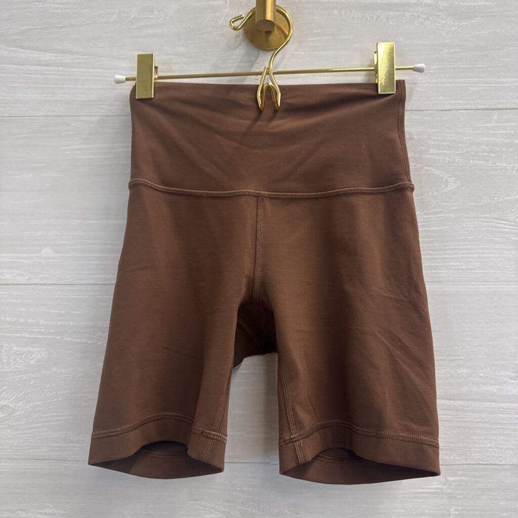Lululemon Brown Biker Shorts 2