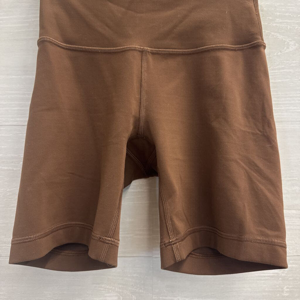 Lululemon Brown Biker Shorts 2