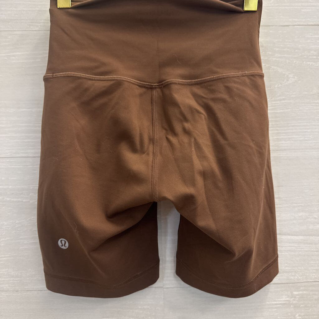 Lululemon Brown Biker Shorts 2