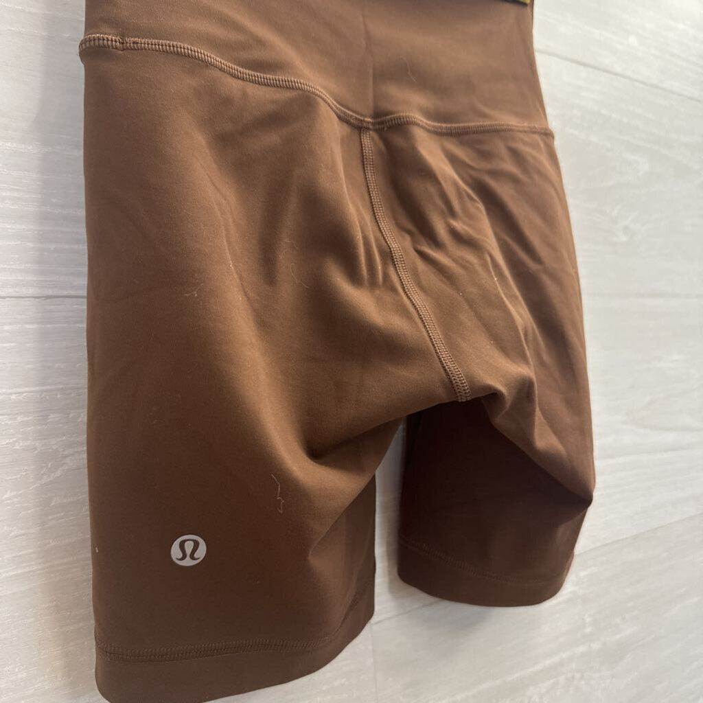 Lululemon Brown Biker Shorts 2
