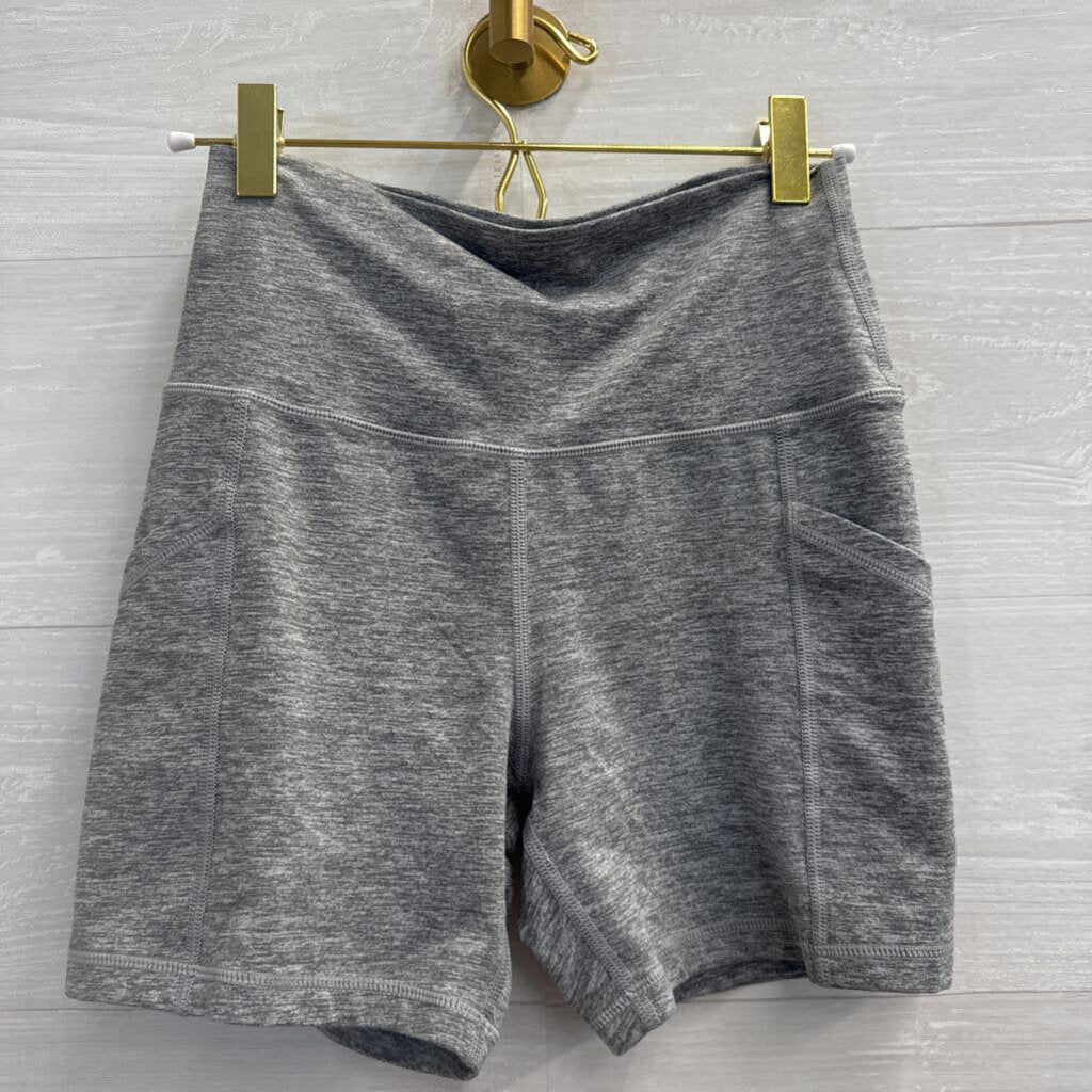 Offline by Aerie Grey Biker Shorts Medium