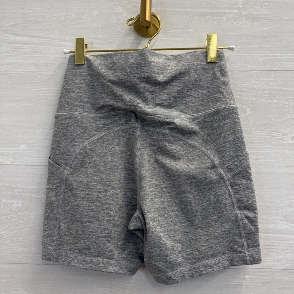 Offline by Aerie Grey Biker Shorts Medium