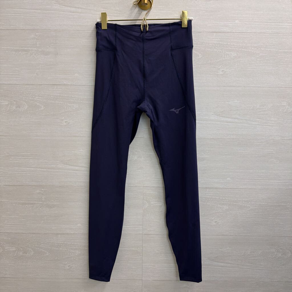 Mizuno Performance Navy Athletic Leggings Extra Small