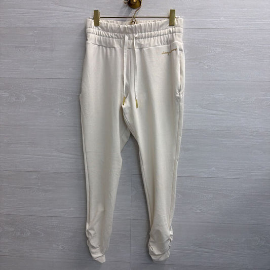 Gym Shark Whitney Simmons Cream Joggers Extra Small