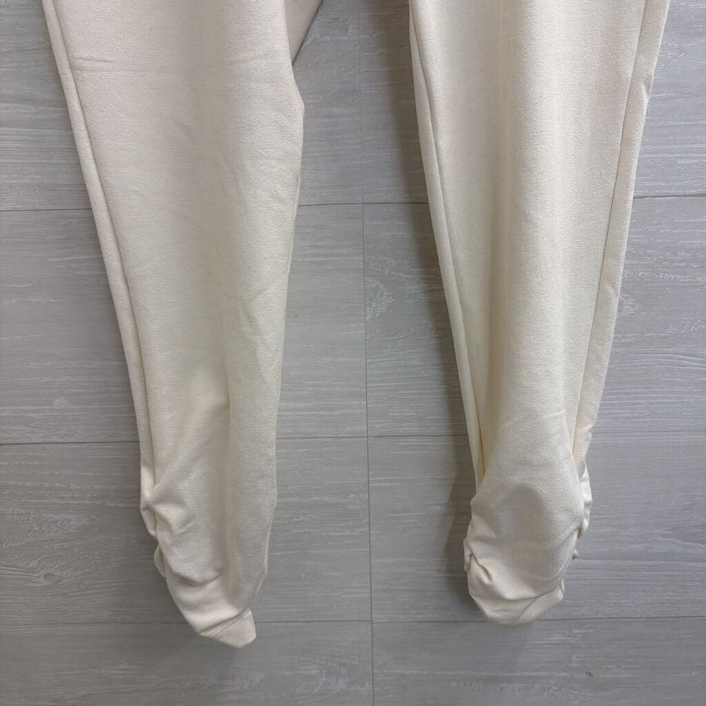 Gym Shark Whitney Simmons Cream Joggers Extra Small