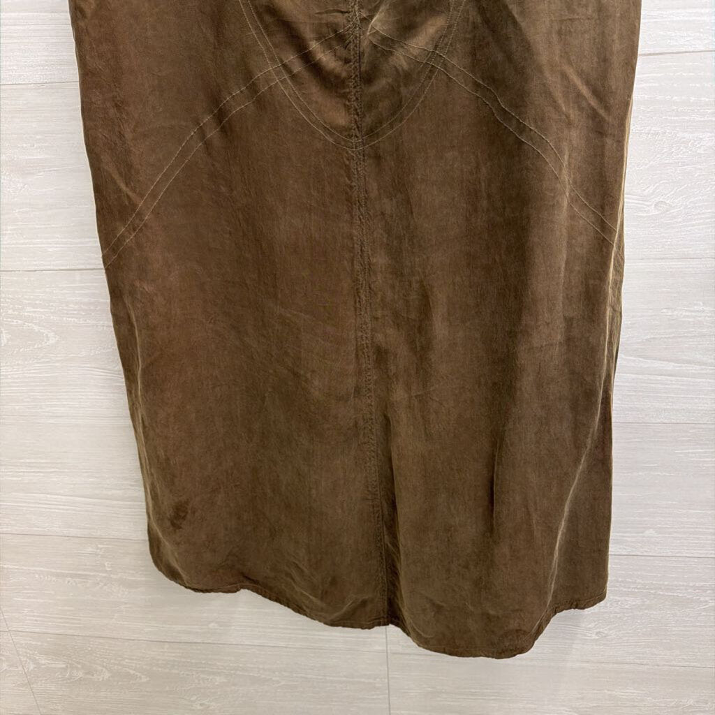 Johnny Was Green Cargo Maxi Skirt 2