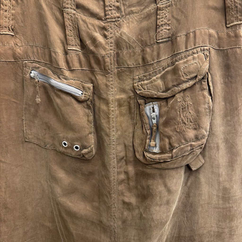 Johnny Was Green Cargo Maxi Skirt 2