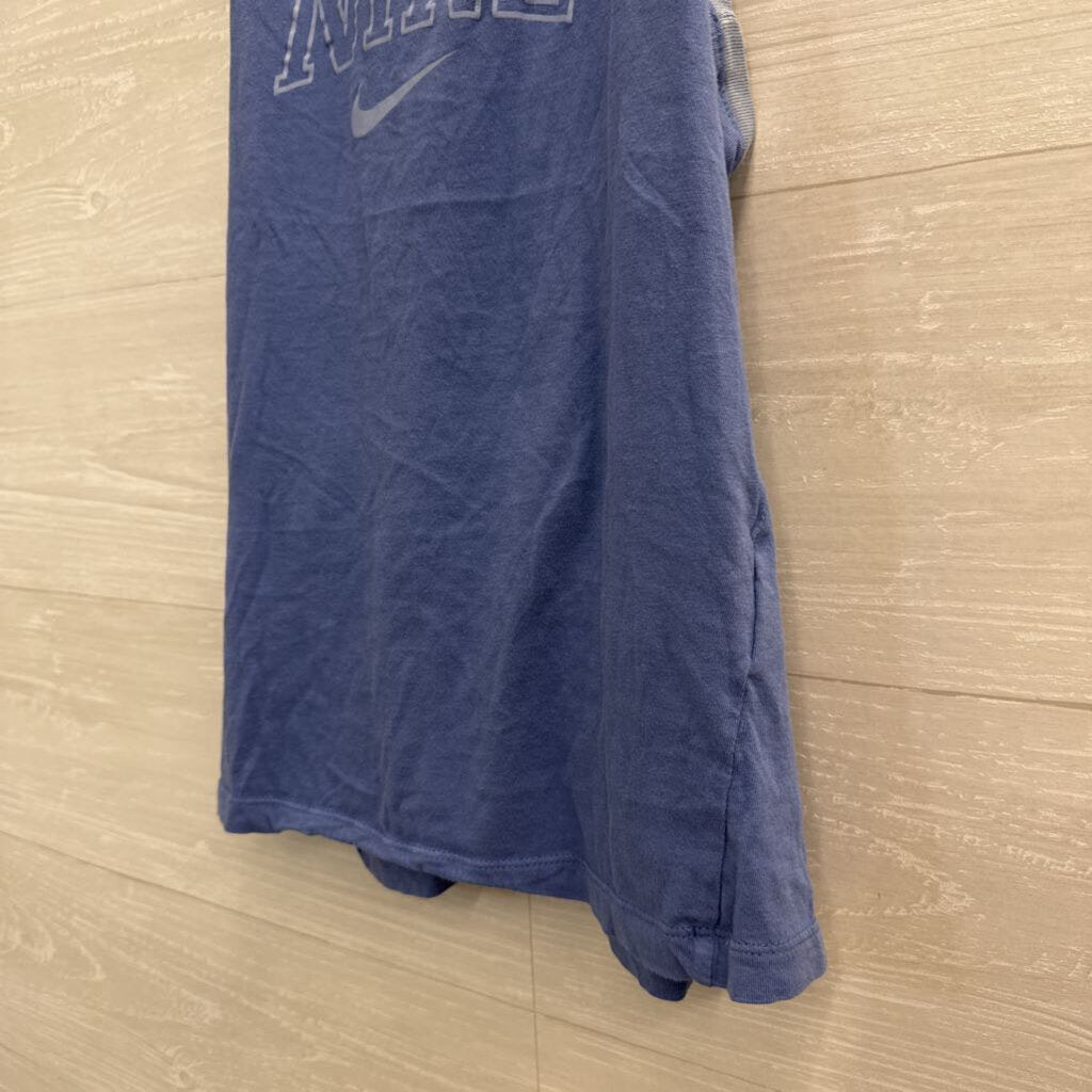 Nike Blue Logo Tank Top Medium