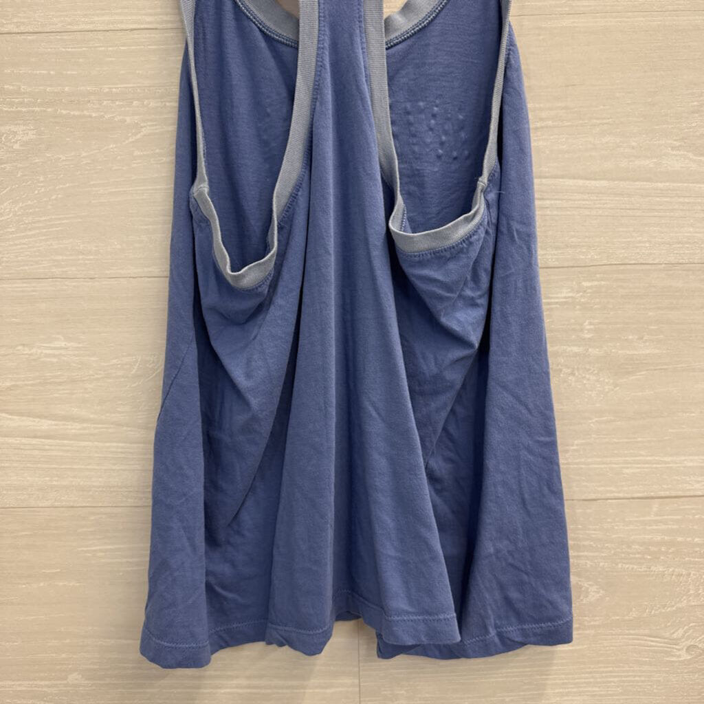 Nike Blue Logo Tank Top Medium