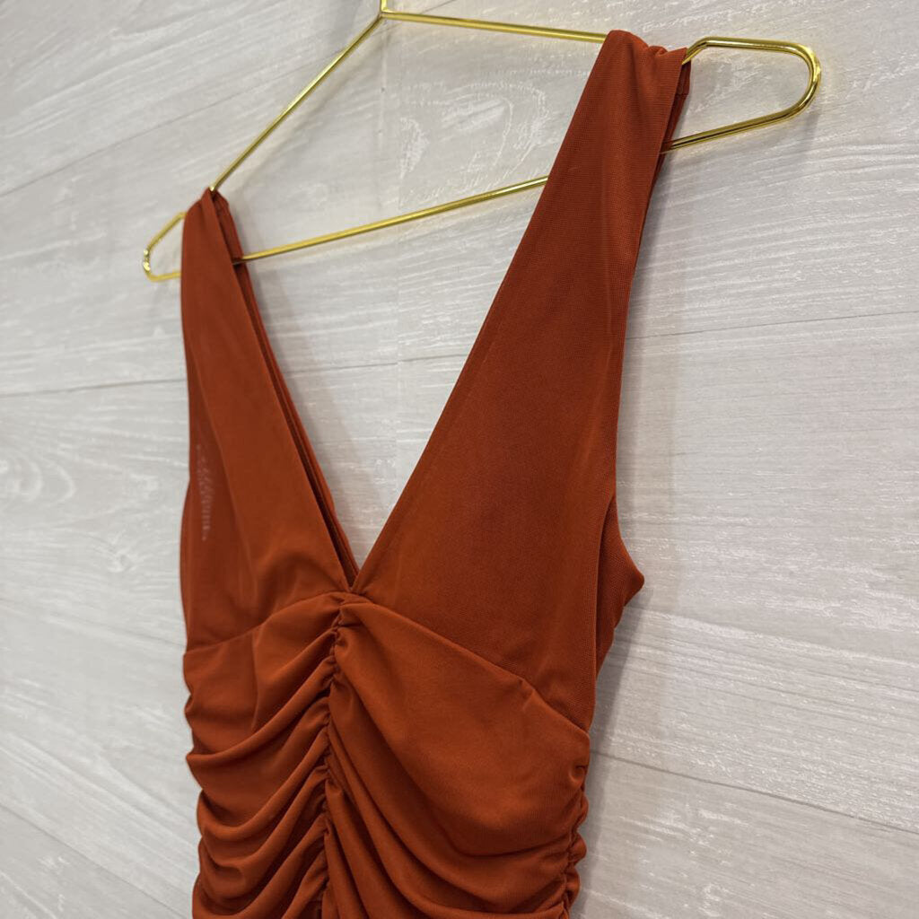 Anthropologie Burnt Orange Tank Top XXS