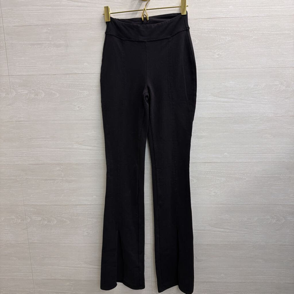 Alo Black Flare Leggings Extra Small