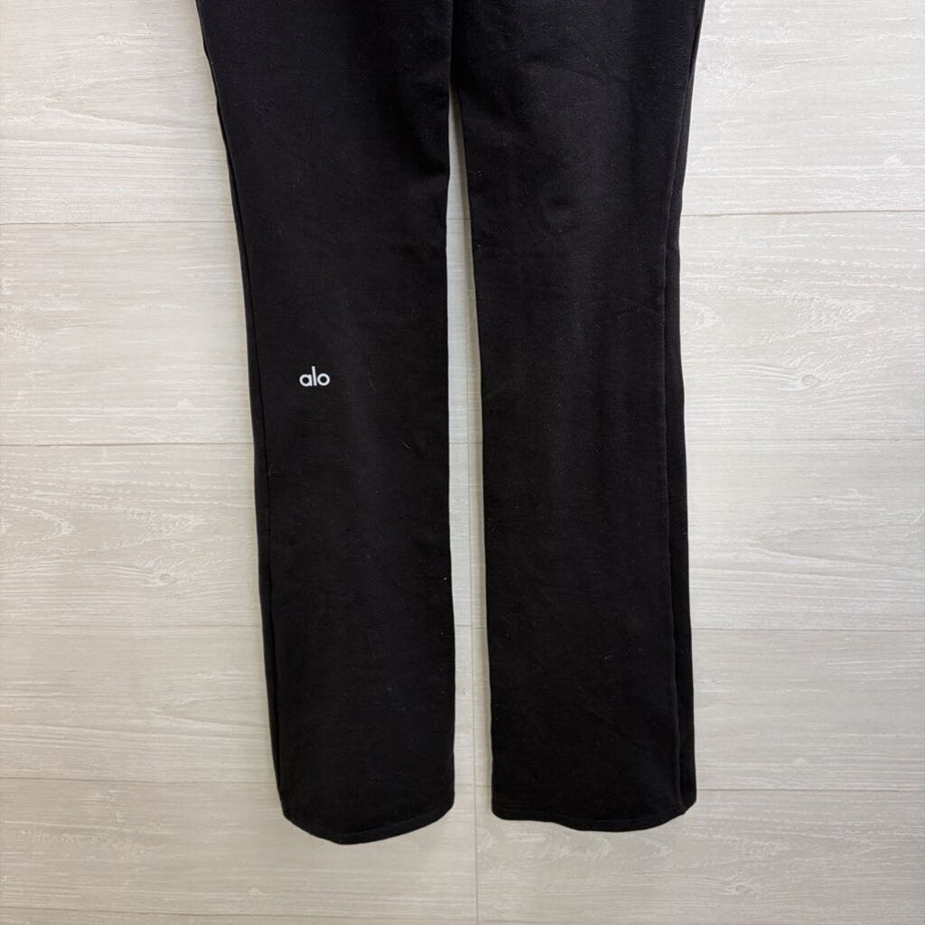 Alo Black Flare Leggings Extra Small