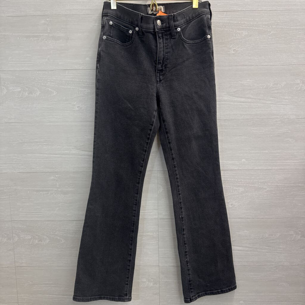 Madewell Black Denim Cali Denim Boot Jeans 28 Tall