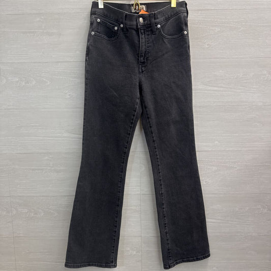 Madewell Black Denim Cali Denim Boot Jeans 28 Tall