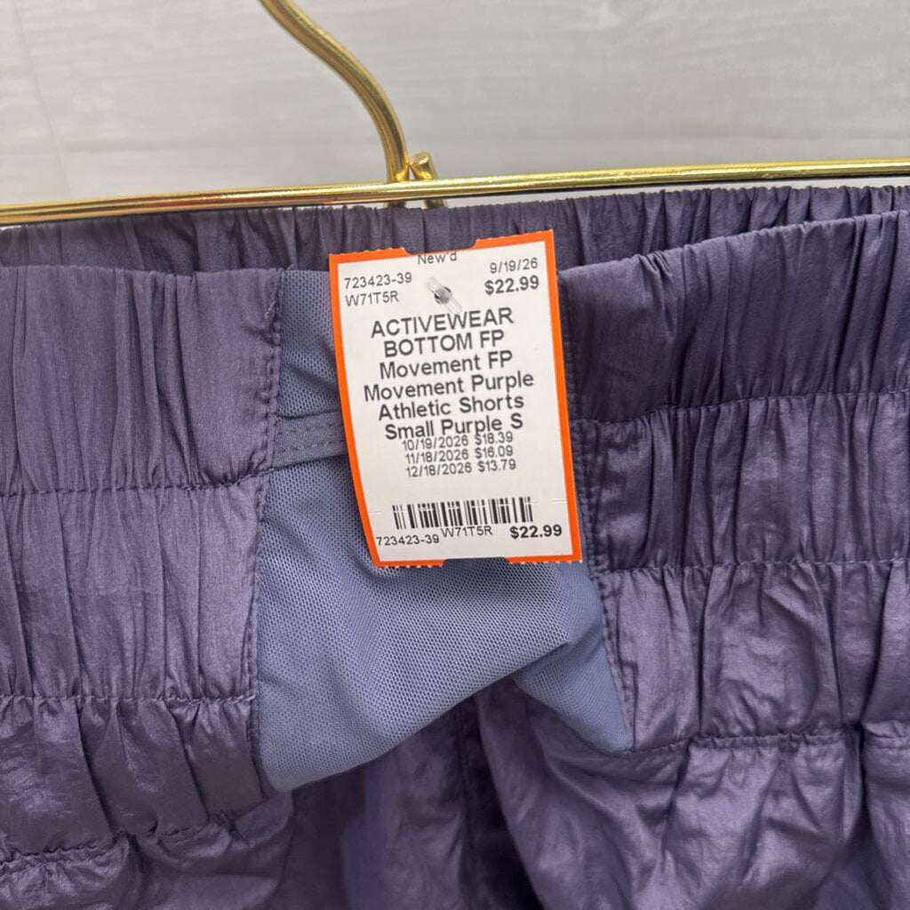 FP Movement Purple Athletic Shorts Small
