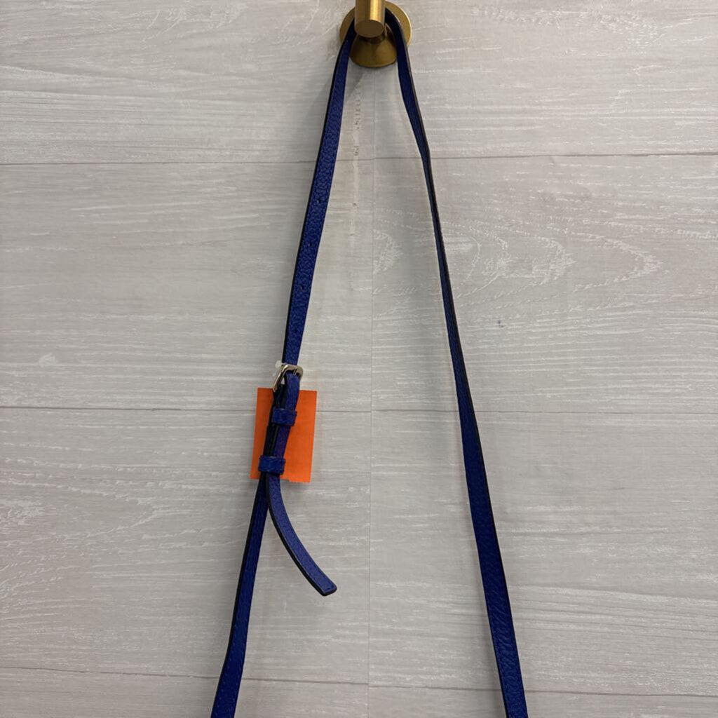 Kate Spade Blue Leather Cobble Mini Carson Crossbody Purse