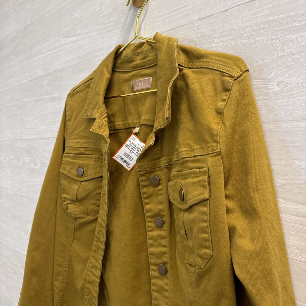 KUT Green Denim Jacket Extra Large