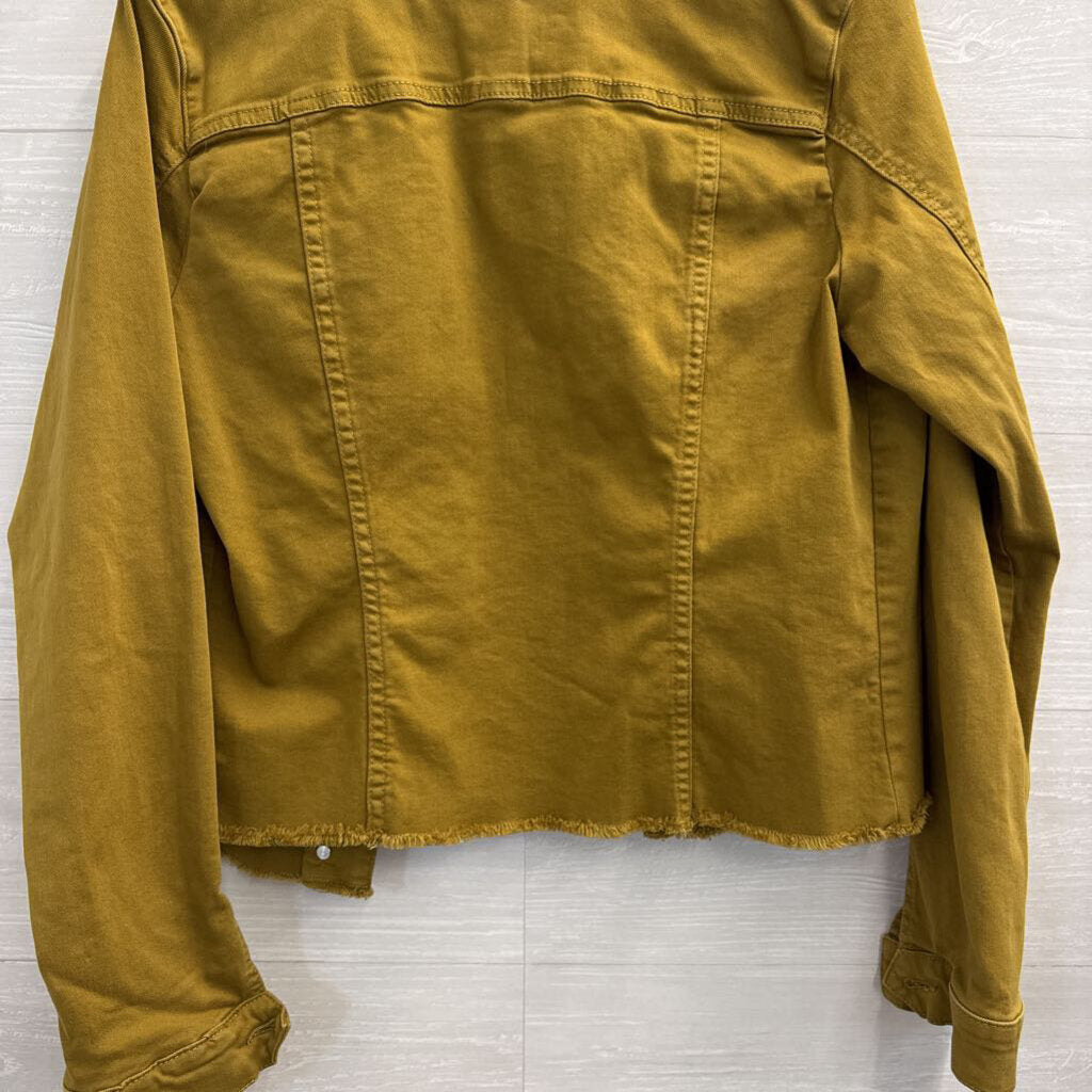 KUT Green Denim Jacket Extra Large