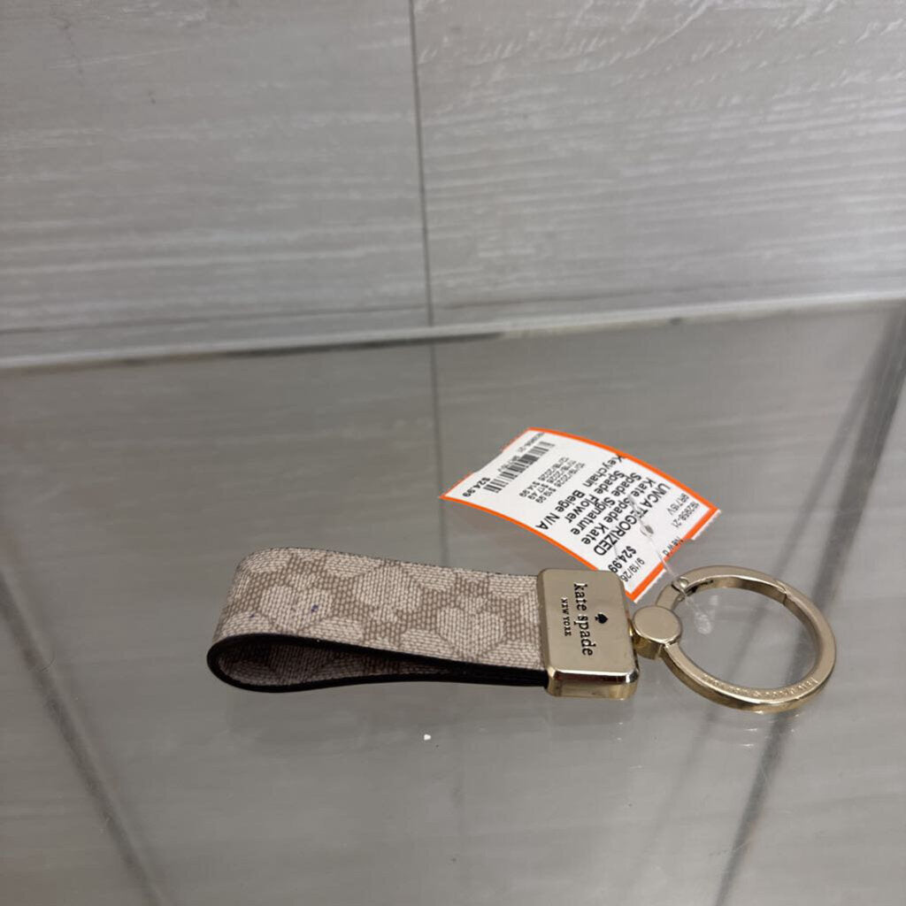 Kate Spade Signature Spade Flower Keychain