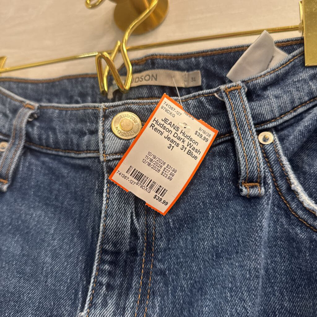 Hudson Dark Wash Remi Jeans 31