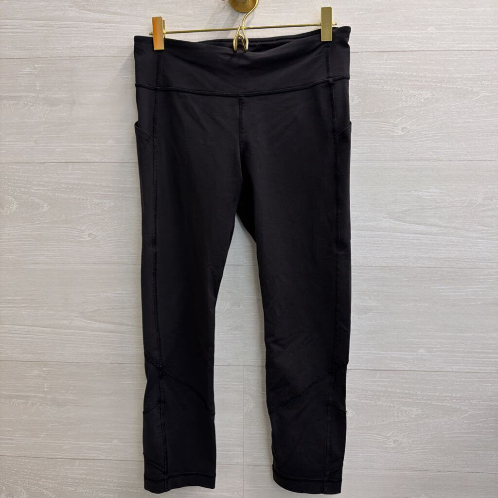 Lululemon Black Cropped Leggings 6