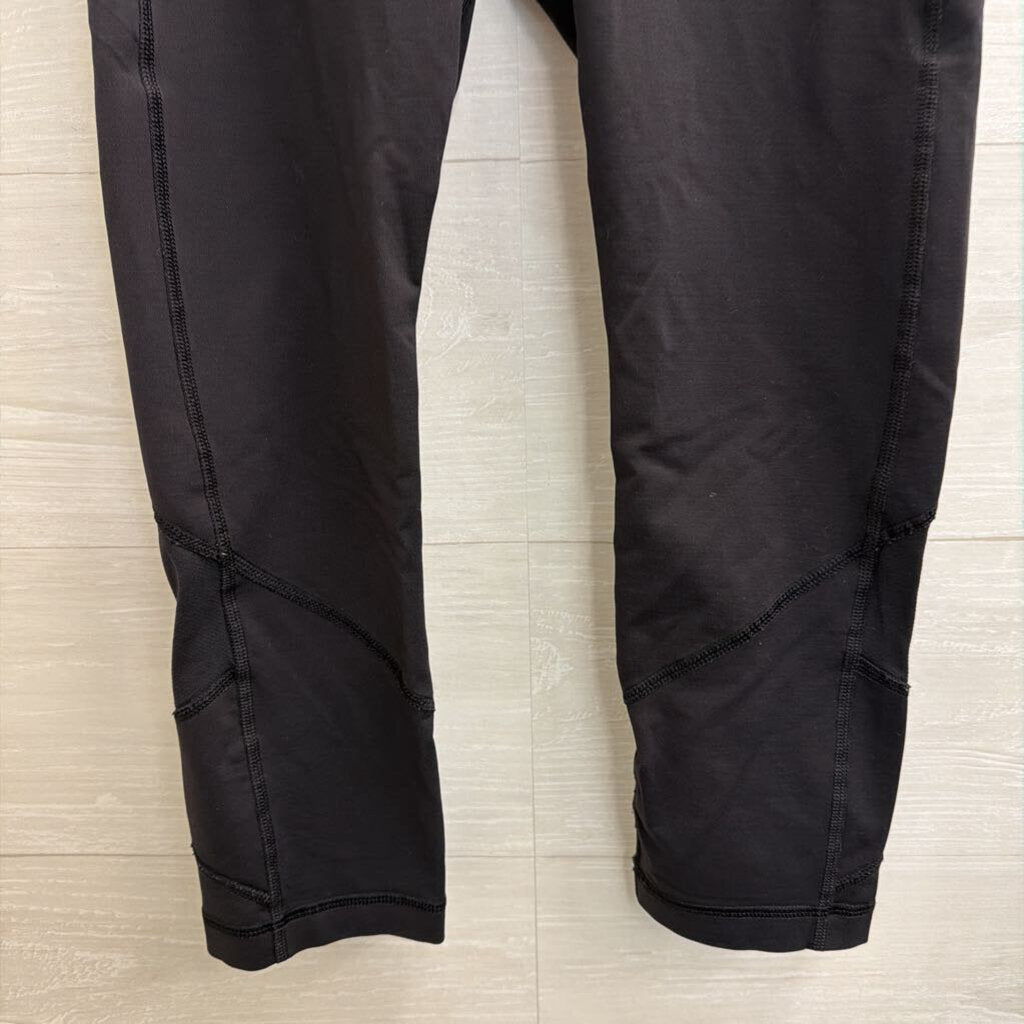 Lululemon Black Cropped Leggings 6