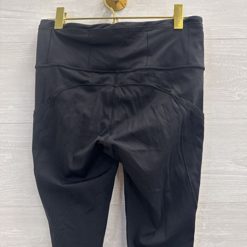 Lululemon Black Cropped Leggings 6