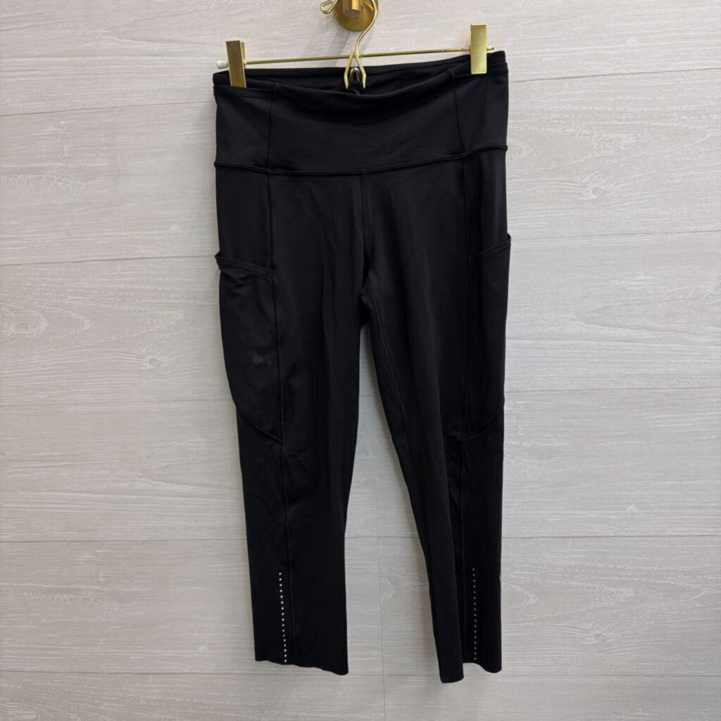 Lululemon Black Cropped Leggings 6