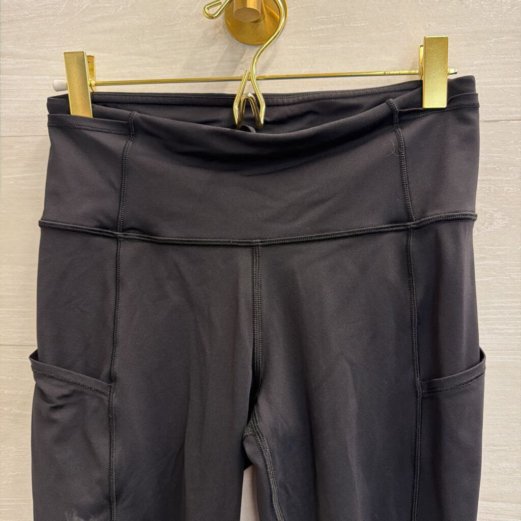 Lululemon Black Cropped Leggings 6