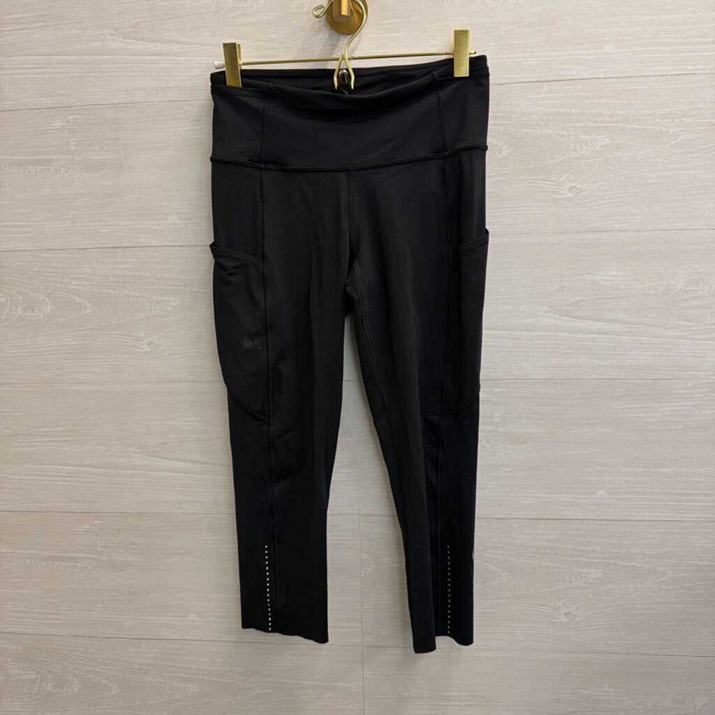 Lululemon Black Cropped Leggings 6