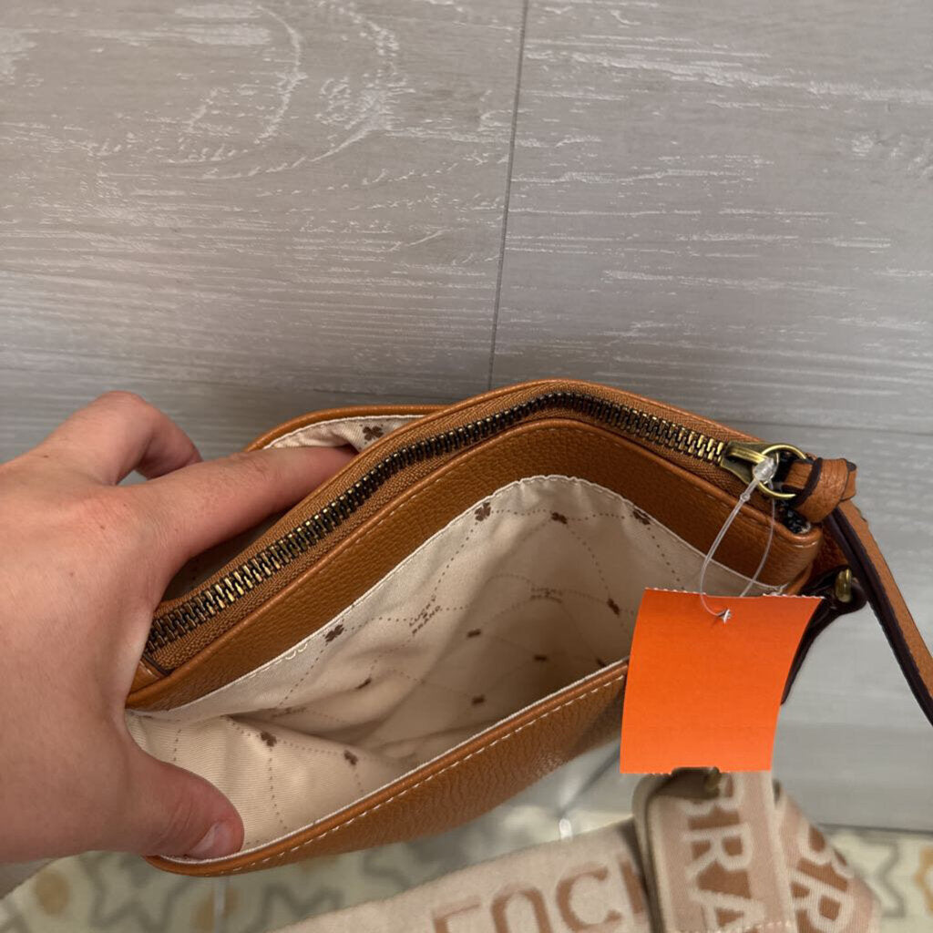 Lucky Brand Brown Leather Lani Crossbody Purse