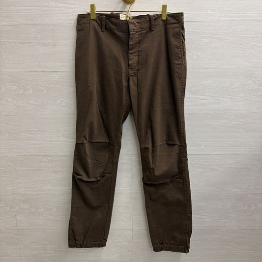 Nili Lotan Olive Green Straight Leg Pants 8