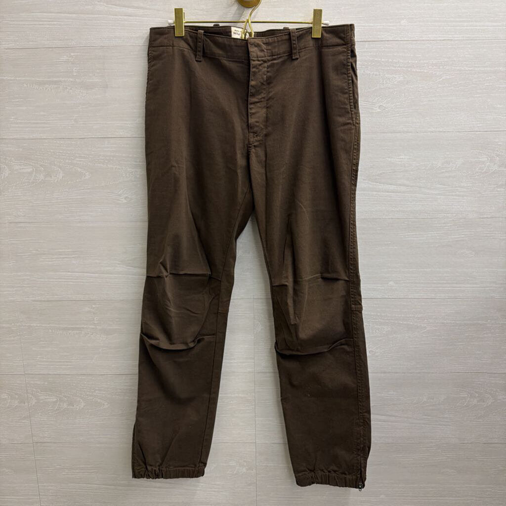 Nili Lotan Olive Green Straight Leg Pants 8