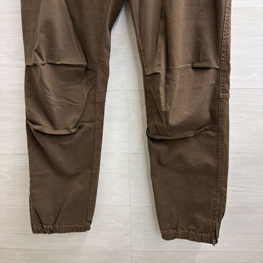 Nili Lotan Olive Green Straight Leg Pants 8