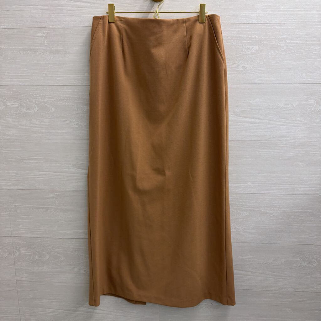 Vintage Giorgio Fiorlini Brown Maxi Skirt 12