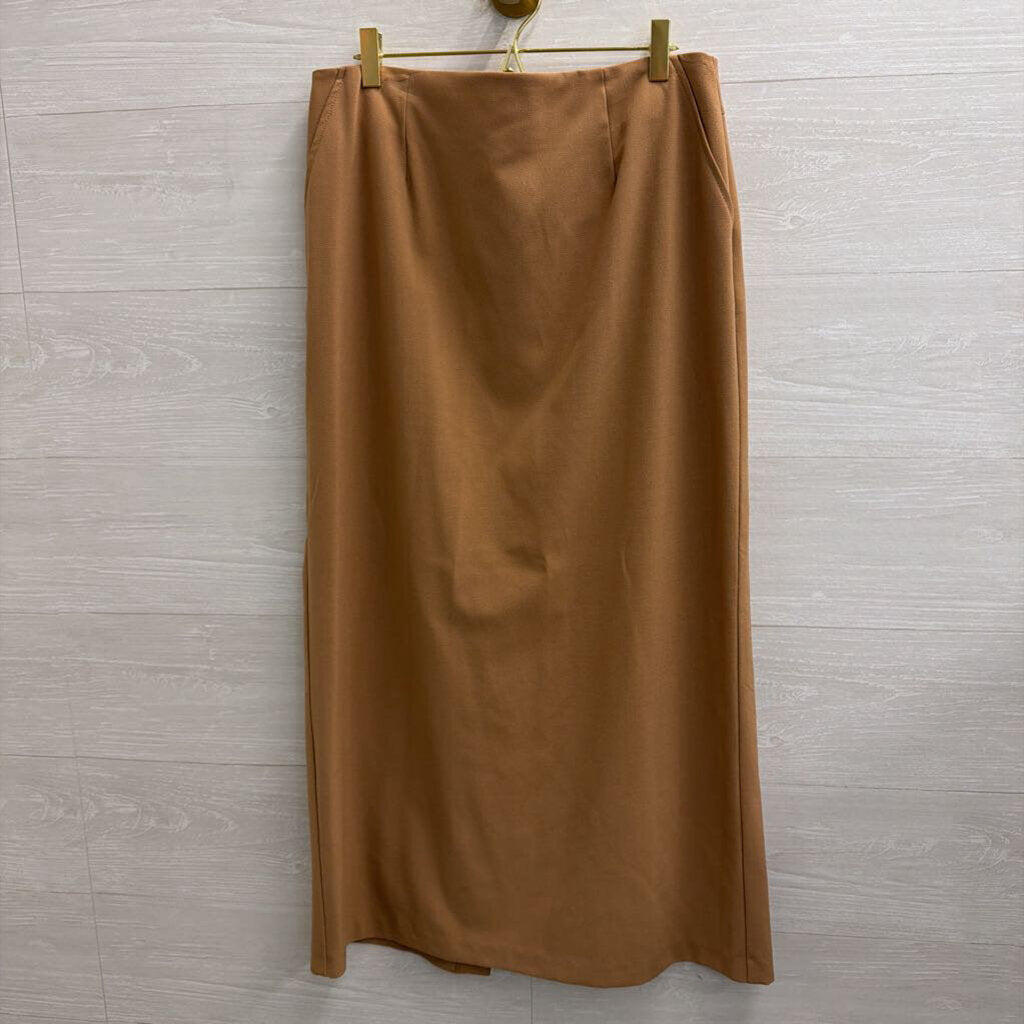 Vintage Giorgio Fiorlini Brown Maxi Skirt 12