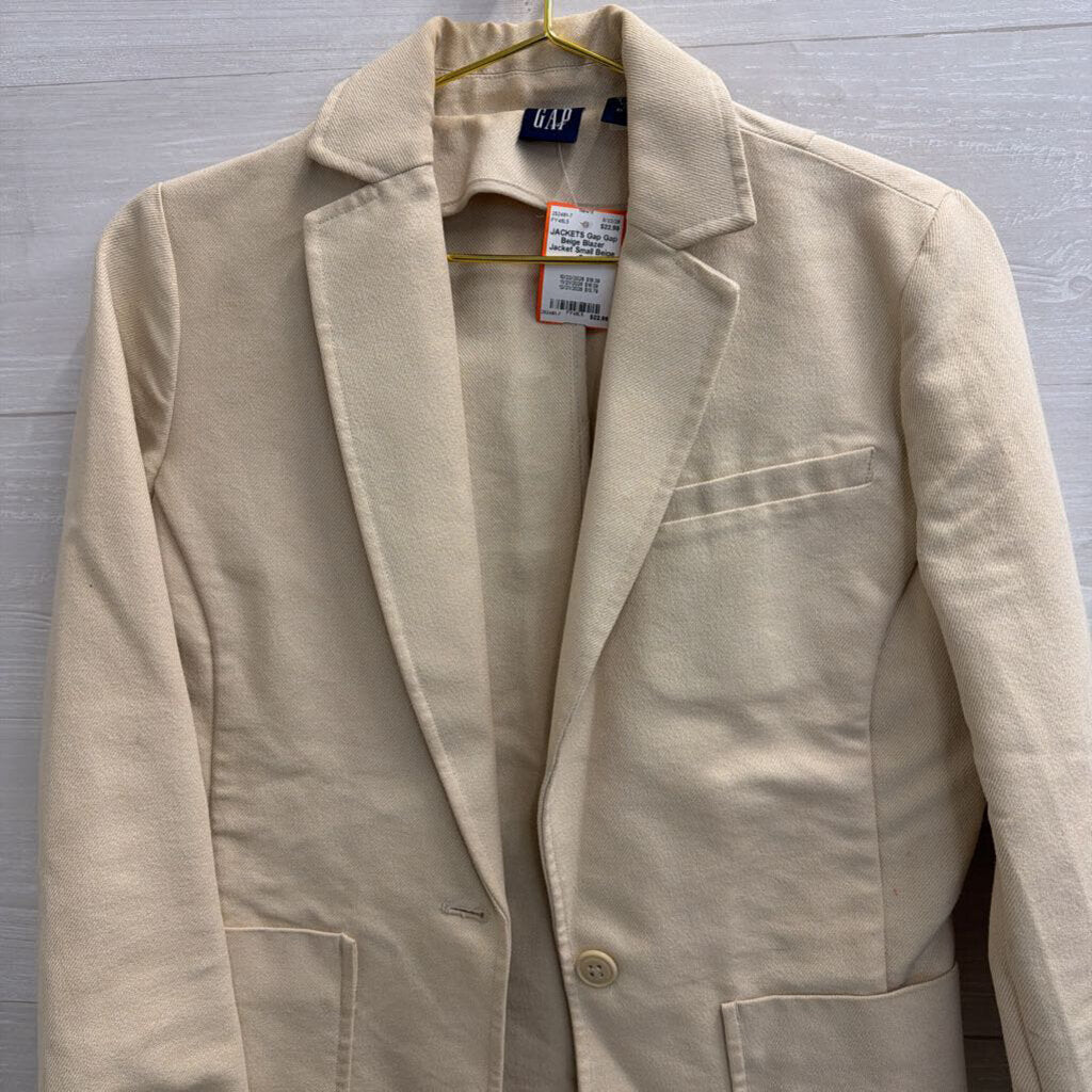 Gap Beige Blazer Jacket Small