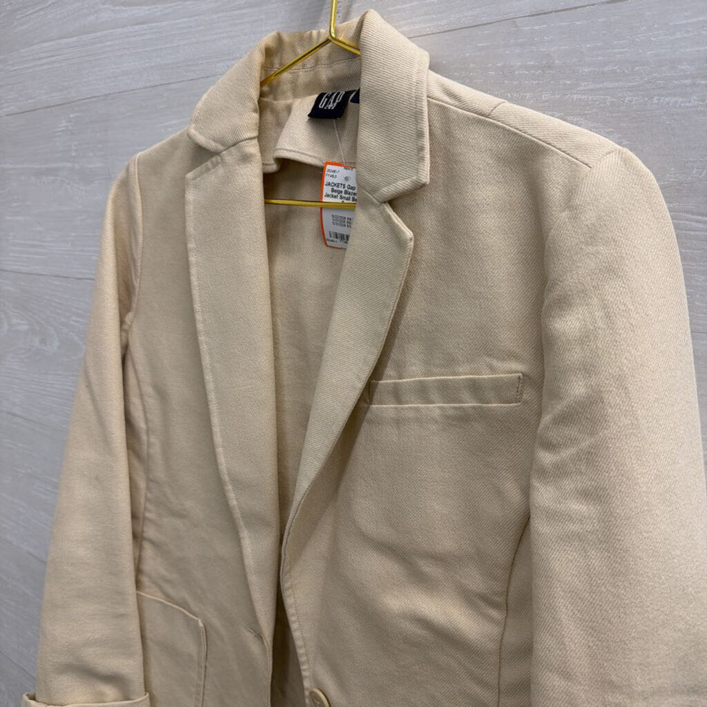 Gap Beige Blazer Jacket Small