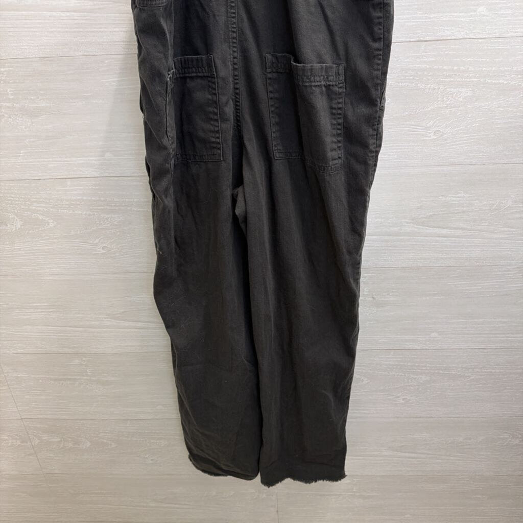 Aerie Grey Overall Jumpsuit Extra Small