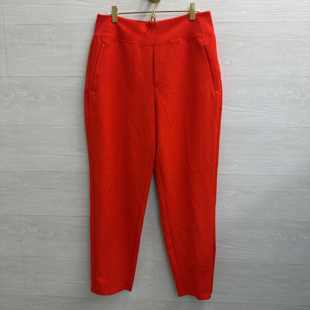 Athleta Red Wide Leg Pull On Pants 10