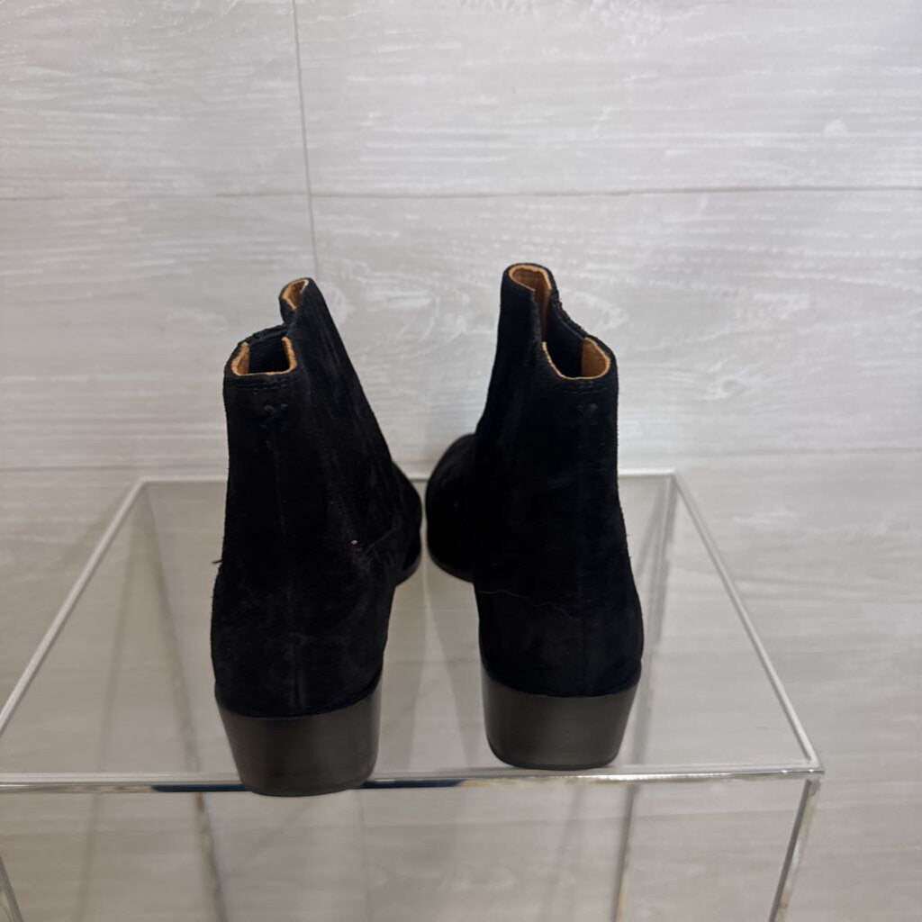 Rag and Bone Black Suede Rover Chelsea Boots 39